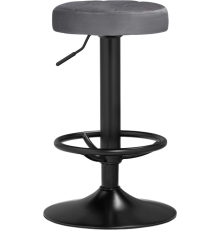 Барный стул Woodville Marun dark gray, опора black