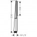 Hansgrohe Rainfinity Ручной душ, лейка 10см., цвет: матовый черный. 26866670