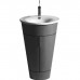 Duravit Раковина 58x h85см., 1 отв., с переливом, цвет: белый. 0406580000