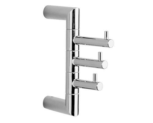 CISAL System Крючок подвесной, тройной, цвет: хром. SY09070021 Акция