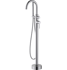 Напольный смеситель для ванны с душем AQUATEK Европа AQ1345CR хром