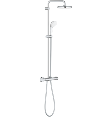 Душевая стойка Grohe Bau System 210 26699000 с термостатом, хром