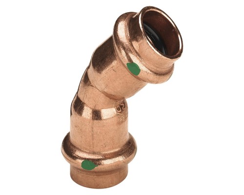 Угольник Viega 45° Profipress медь 18 мм. 292416