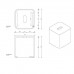 Decor Walther Stone KBQ Диспенсер для салфеток 14.2x13.7x13.7см, настольный, цвет: белый. 0974050