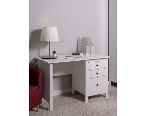 Стол письменный ГУД ЛАКК Сага, 120х56, белый