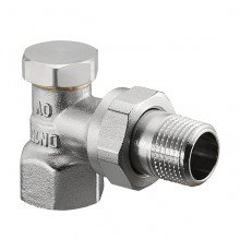 Клапан терморегулирующий нижний угловой Oventrop  Combi 2  R ½ ВРхG⅜ НР. 1091062