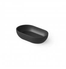 Dea Design Washbasins Раковина 55х32х13см., накладная, без отв., Solid Surface, цвет: Black №16. DD9033 550 16