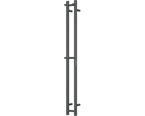 Полотенцесушитель электрический Bauedge Stella R 8х120, черный матовый Полотенцесушитель электрический Bauedge Stella R 8х120, черный матовый