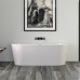 Knief Wall Corner Ванна пристенная 165x75х58см., с щелевым переливом, без сл-перелива, цвет: белый глянцевый. 0100-091-06, 0100-255