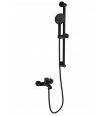 Смеситель для ванны с душем Wonzon   Woghand WW-AE3205-MB, матовый черный