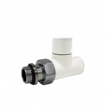 Клапан запорный SR Rubinetterie прямой серияTondera Light1/2 цвет белый 0779-1500VC0A
