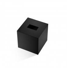 Decor Walther Cube KB 83 Диспенсер для салфеток 13.3x13.3x13.5см, настольный, цвет: черный матовый. 0845660