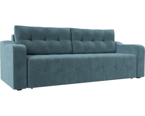 Диван Лига Диванов Лиссабон велюр бирюзовый