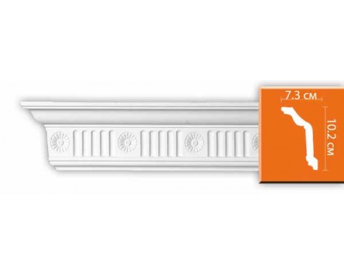 Плинтус потолочный с рисунком DECOMASTER DT-88152 (110*63*2400мм)