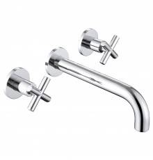 Смеситель для раковины Abber Wasser Kreis AF81121, С ВНУТРЕННЕЙ ЧАСТЬЮ, хром