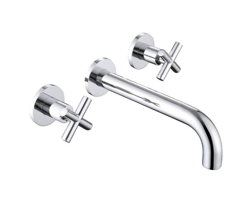 Смеситель для раковины Abber Wasser Kreis AF81121, С ВНУТРЕННЕЙ ЧАСТЬЮ, хром