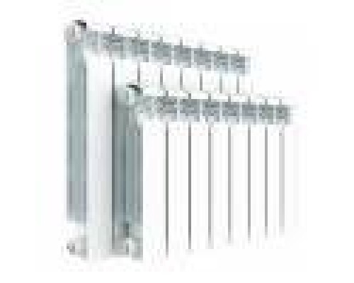 Радиаторы алюминиевые секционные Радиатор алюминиевый Rifar Alum 500/4  RAL7040 ra50004 RAL7040