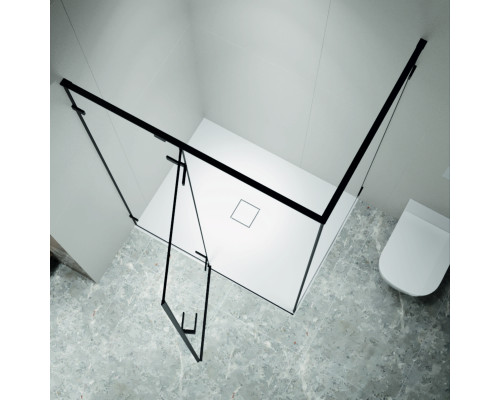 Душевой уголок с распашной дверью на петлях - RGW SV-040B 1200x800