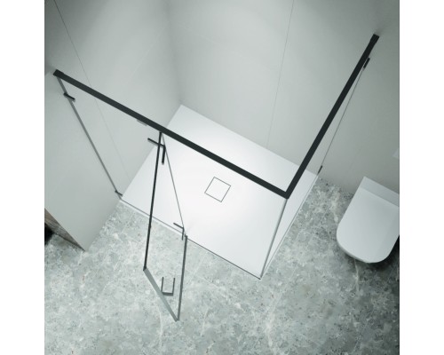 Душевой уголок с распашной дверью на петлях - RGW SV-040Gr 1200x800