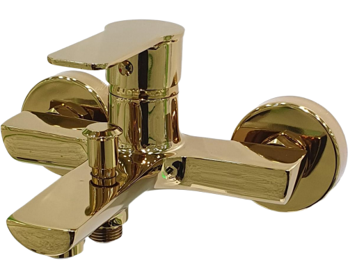 Смеситель для ванны с душем SW Готланд глянцевое золото