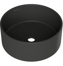 Раковина Aqueduto Espiral ESP0140 40 см черная матовая