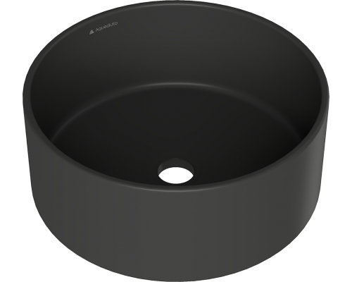 Раковина Aqueduto Espiral ESP0140 40 см черная матовая
