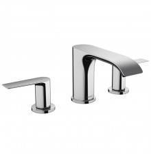 Hansgrohe Vivenis Смеситель для раковины, на 3 отв., с донным клапаном, цвет: хром. 75033000