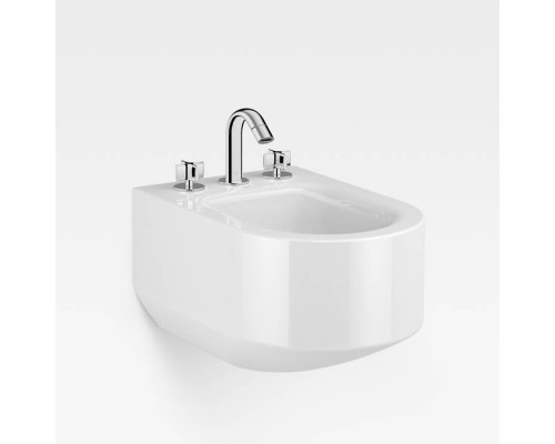 Armani Roca Baia Биде подвесное 56x38x30см с 3 отв. под смеситель, цвет: белый. 7.3570.C.600.0 Armani Roca Baia Биде подвесное 56x38x30см с 3 отв. под смеситель, цвет: белый. 7.3570.C.600.0