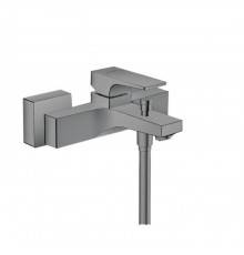 Hansgrohe Metropol Смеситель для ванны настенный, излив 180мм, цвет: шлифованный черный хром. 32540340