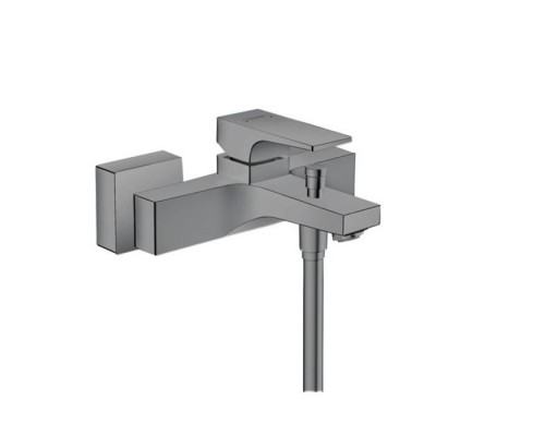 Hansgrohe Metropol Смеситель для ванны настенный, излив 180мм, цвет: шлифованный черный хром. 32540340 Hansgrohe Metropol Смеситель для ванны настенный, излив 180мм, цвет: шлифованный черный хром. 32540340
