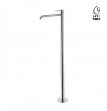 Newform X-STEEL 316 Смеситель для раковины, напольный, излив 28см., наружная часть, цвет: INOX. 69618EX.50.050