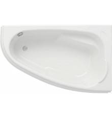 Акриловая ванна Cersanit Joanna R 140x90 см, угловая, правая, встраиваемая, ультрабелая, асимметричная, с каркасом