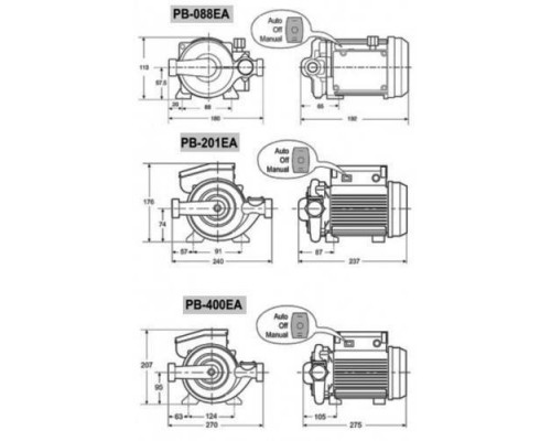 Повысительный насос Wilo PB-088EA (3059251) Повысительный насос Wilo PB-088EA (3059251)