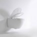TECEspring R Комплект: Унитаз подвесной, со смывом Tornado flush, сиденье Slim с микролифт и быстрым снятием, белый глянец. 9700998