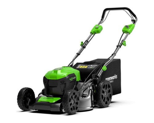 Газонокосилка аккумуляторная Greenworks GD40LM46SP самоходная 40V (АКБ 4 А.ч; ЗУ) Газонокосилка аккумуляторная Greenworks GD40LM46SP самоходная 40V (АКБ 4 А.ч; ЗУ)