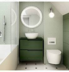 Oasis Profilo Композиция №21 Комплект мебели 60х32х h200см., подвесной, цвет: Forest matt/белый.