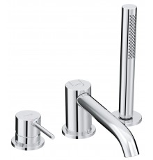 Kludi 38 448 0576 Bozz Cмеситель на борт ванны, на 3 отв., Комплект 384480576