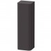 Duravit Happy D.2 Plus Пенал подвесной 40x36х133.6см., 1 дверь, 3 стекл. полки, DX, цвет: графит суперматовый. HP1261R8080 + топ HP030008080