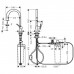 Hansgrohe Aqittura Смеситель для кухни, 1 отв., с вытяжным изливом 1jet и функцией фильтрации, цвет: хром . 76803000