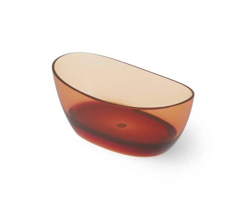 Dea Design Elegant Ванна 163x85x64см., отдельностоящая, Glasstek, прозрачная смола, цвет: Sunset R1. DD8611 1630 R1 Dea Design Elegant Ванна 163x85x64см., отдельностоящая, Glasstek, прозрачная смола, цвет: Sunset R1. DD8611 1630 R1