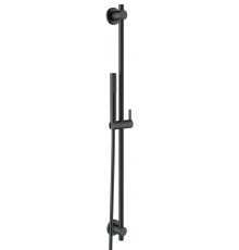 Kludi 20 840 3915 Nova Fonte Puristic Душевой гарнитур H=900 мм, микрофон, 1 режим, 11 л/мин, черный 208403915