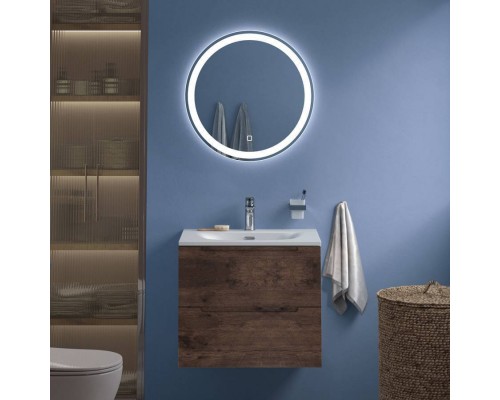Мебель для ванной комнаты BelBagno Etna 39 60 rovere moro, раковина BB-8099-3-60 Мебель для ванной комнаты BelBagno Etna 39 60 rovere moro, раковина BB-8099-3-60