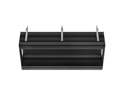 Gessi Binario Профиль линейный 880 мм, без подготовки под модули, цвет: Black XL. 61017#299