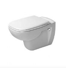 Duravit D-Code Комплект: подвесной унитаз Rimless 257009 35.5х54.5см.+ сиденье с автоматическим закрыванием 006739. 45700900A1 (257009+006739)
