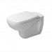 Duravit D-Code Комплект: подвесной унитаз Rimless 257009 35.5х54.5см.+ сиденье с автоматическим закрыванием 006739. 45700900A1 (257009+006739)