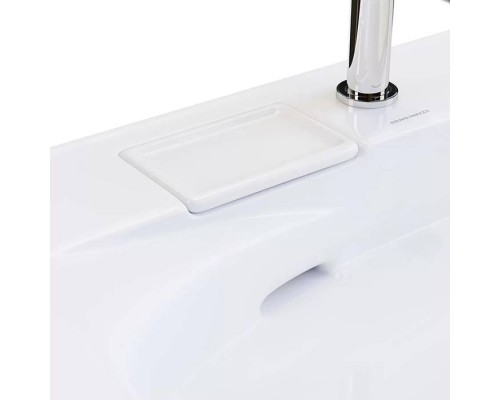 Kerama Marazzi Riva Раковина 100.7х48х15см., накладная, мебельная, с крепежом, правая, 1 отв., с переливом, цвет: белый глянцевый Kerama Marazzi Riva Раковина 100.7х48х15см., накладная, мебельная, с крепежом, правая, 1 отв., с переливом, цвет: белый глянцевый