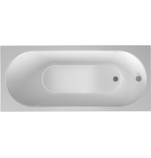 Акриловая ванна Timo Roha 1470 140x70 см, пристенная, белая, с каркасом