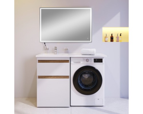 Мебель для ванной комнаты AM.PM X-Joy 60 L под узкую стиральную машину, зеркало DIWO Дмитров