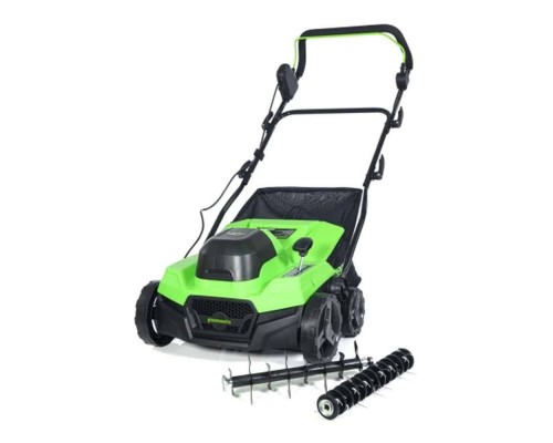 Аэратор-скарификатор аккумуляторный Greenworks 40V (АКБ и ЗУ) Аэратор-скарификатор аккумуляторный Greenworks 40V (АКБ и ЗУ)