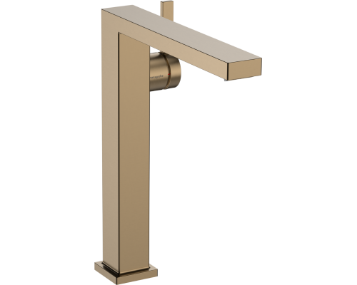 Смеситель для раковины Hansgrohe Tecturis E 240 Fine 73070140 шлифованная бронза Смеситель для раковины Hansgrohe Tecturis E 240 Fine 73070140 шлифованная бронза